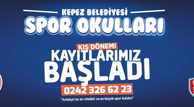 Kepez Kış Spor Okulları Başladı