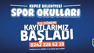 Kepez Kış Spor Okulları Başladı