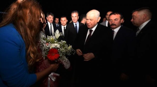 MHP Lideri Bahçeli Antalya'da!