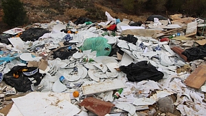 Ormanlık Alana Dökülen Çöpe Engel Olunmuyor