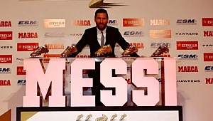 Lionel Messi 5. Kez Altın Ayakkabı'nın Sahibi Oldu