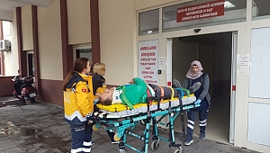 Manavgat'ta İş Kazasında 1 Kişi Yaralndı