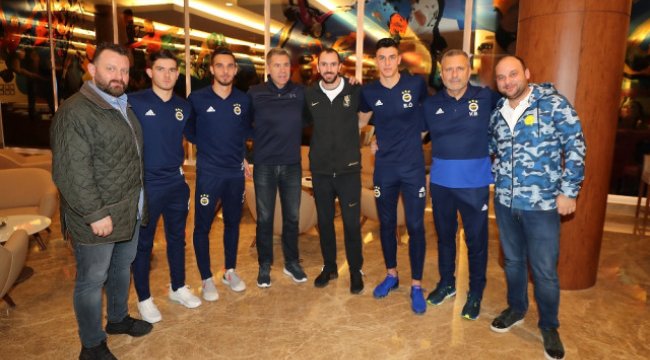 Ramil Guliyev Fenerbahçeli Futbolcuları Ziyaret Etti