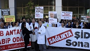 Sağlık çalışanlarından isyan