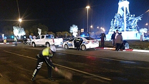 Trafik Polislerinin Cam Kırığı...