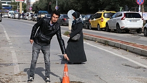 Muratpaşadaki Çukura Dubalı Önlem