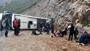 Antalya'da 3 ayrı kaza 21 yaralı