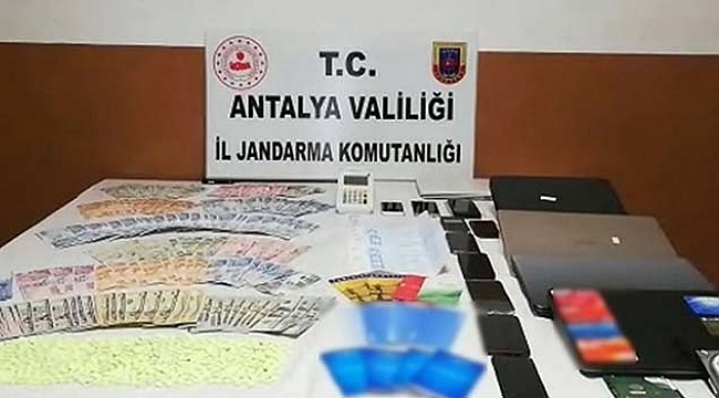Antalya'da Yasa Dışı Bahis Operasyonu