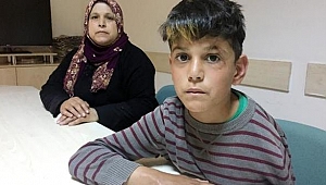 İç savaştan kaçtı! Kolunu kaybetti!