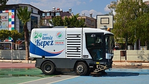Kepez Belediyesi Okulları Temizledi
