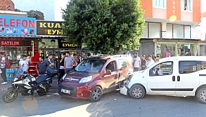 Zincirleme Kaza Yaptı! Kiralık Aracı Bırakıp Kaçtı!