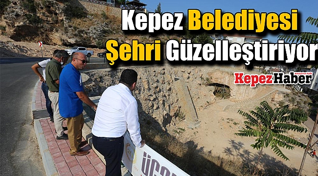 Kepez Belediyesi Şehri Güzelleştiriyor