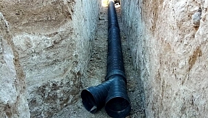 Korkuteli'nde İmar Yollarında Kanalizasyon Çalışması