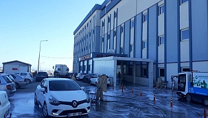 Sokağa Çıkma Kısıtlamasında Hastanede Dezenfekte Çalışması