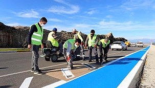 Kepez Belediyesinden 10 Kilometrelik Bisiklet Yolu