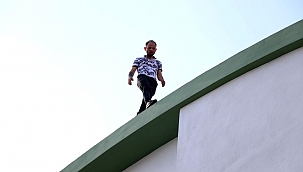 Kepez'de İntihar girişimi! "Brandaya Atlamam"