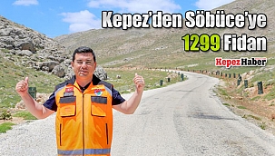 Kepez'den Söbüce'ye 1299 Fidan