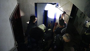 Asansör Kabininde Çıkan Yangın Korkuttu