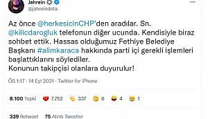 Jahrein Alim Karaca Hakkında Açıklama Yaptı!