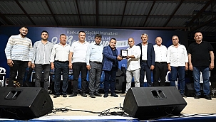 Başkan Muhittin Böcek, 9. Barbunya Şenliği'ne katıldı