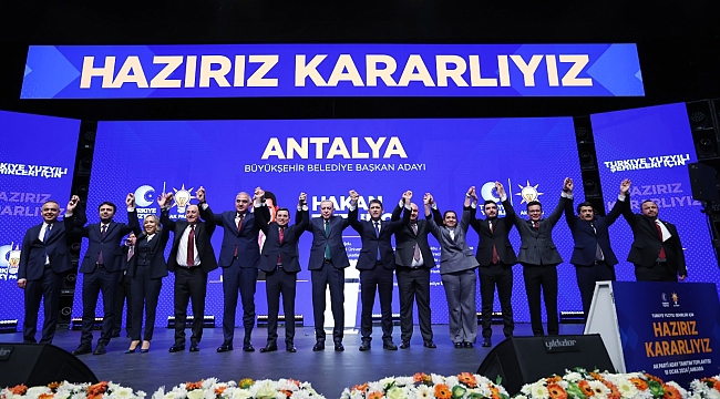 AK Parti'nin Antalya Belediye Başkan Adayı Hakan Tütüncü Oldu