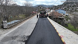 Antalya Büyükşehir, İbradı ve Ormana'da Asfalt Çalışmasına Başladı