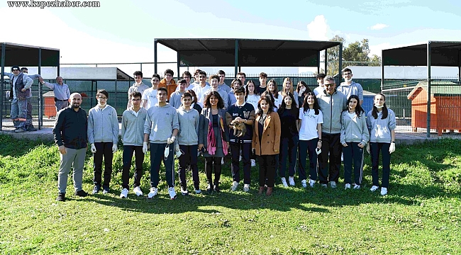 İstek Koleji Öğrencileri, Sokak Hayvanları İçin Kulübeleri Boyadı