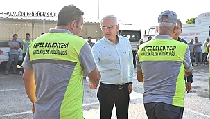 Kepez Belediye Başkan Vekili, İşçilerin Bayramını Kutladı