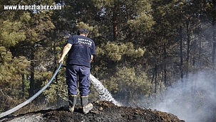  Aksu'da Fatih ve Macun Mahallelerinde Yangın