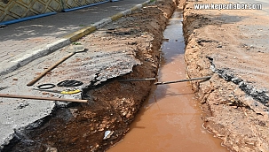 Kuzeyyaka'da Su Boruları Yenileniyor