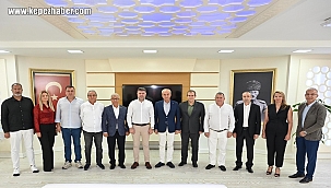 Başkan Kocagöz, ATSO Yönetimini Ağırladı