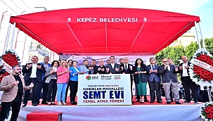 Habibler Semt Evi İnşaatı Başladı