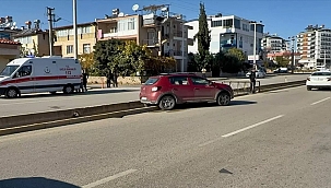  Kepez'de Otomobil Kanalda: Sürücü Yaralı