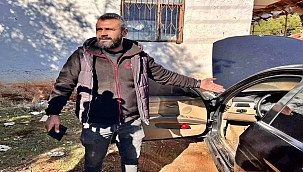  Kepez'de Park Halindeki Araba Yandı