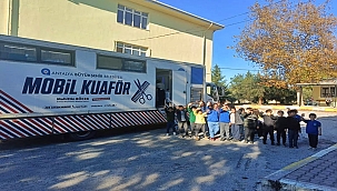 Mobil Kuaför Tırı Öğrencilerin Hizmetinde