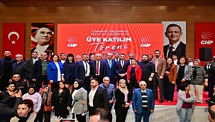 CHP Kepez'de Yeni Üyelere Coşkulu Karşılama!