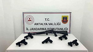  Kepez'de Yasa Dışı Silah Operasyonu