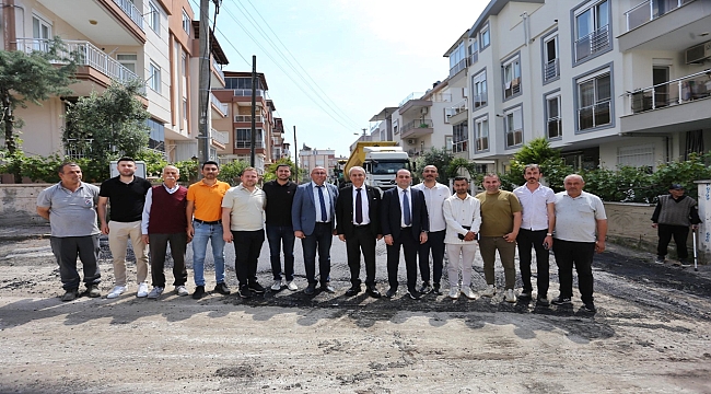 Kepez Belediyesi'nden Barış Mahallesi'ne 10 Milyonluk Asfalt Yatırımı