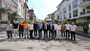 Kepez Belediyesi'nden Barış Mahallesi'ne 10 Milyonluk Asfalt Yatırımı