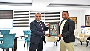  SDD Başkanı Hidayet Gültekin, Muratpaşa Belediye Başkanı Ümit Uysal'ı Ziyaret Etti