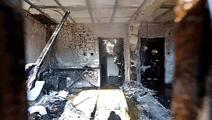 Antalya'da gecekonduda yangın paniği