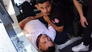 Antalya'da Servis Aracı Palmiye Ağacına Çarptı: 1 yaralı