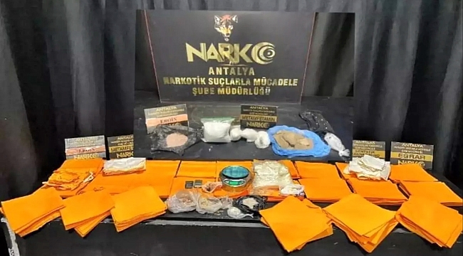 Antalya'da Zehir Tacirine Büyük Darbe