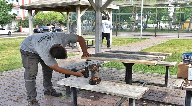 Kepez'de Park Yenileme Çalışmaları Tamamlandı
