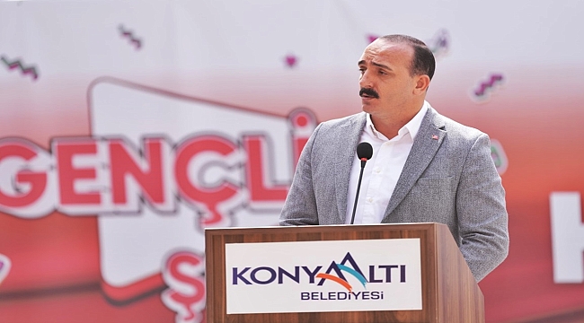 Konyaaltı'nda 19 Mayıs Gençlik Coşkusu Başladı