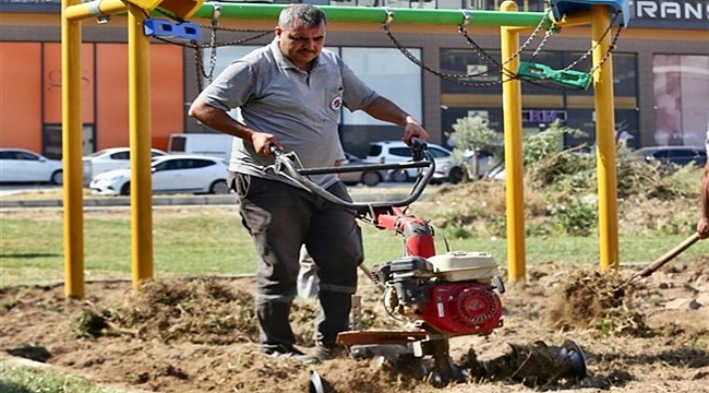 Kepez Belediyesi'nden Göksu Mahallesi Parkına Yenilik