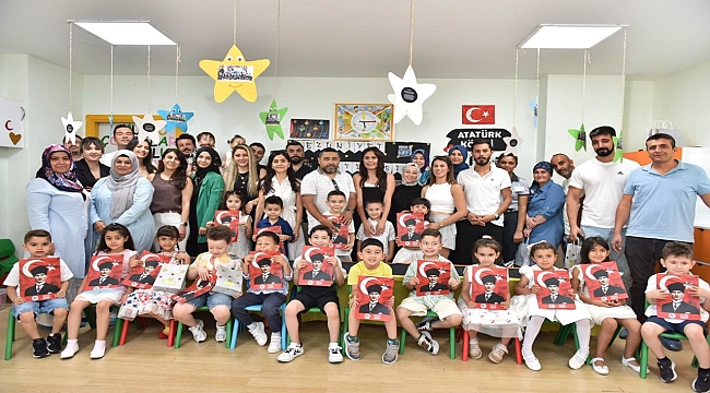 Kepez'in Kreşlerinde Miniklerin Karne Heyecanı
