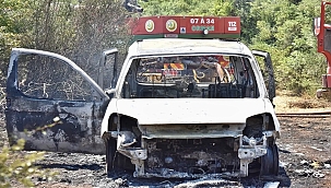 Antalya Kepez'de Orman Yangını Söndürüldü: 2 Yaralı