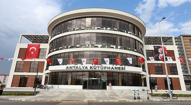 Antalya Kütüphanesi'nde Online Randevu Sistemi Başladı