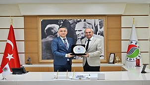 Kaymakam Dervişoğlu'ndan Başkan Kocagöz'e Nezaket Ziyareti